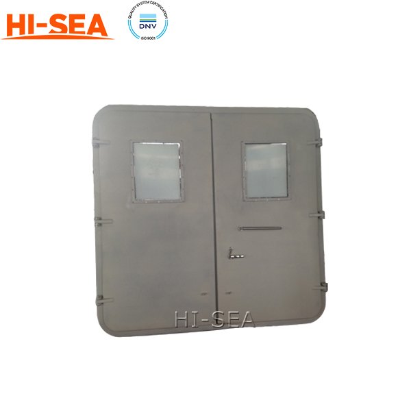 Ship Double-leaf Quick Action Weathertight Door